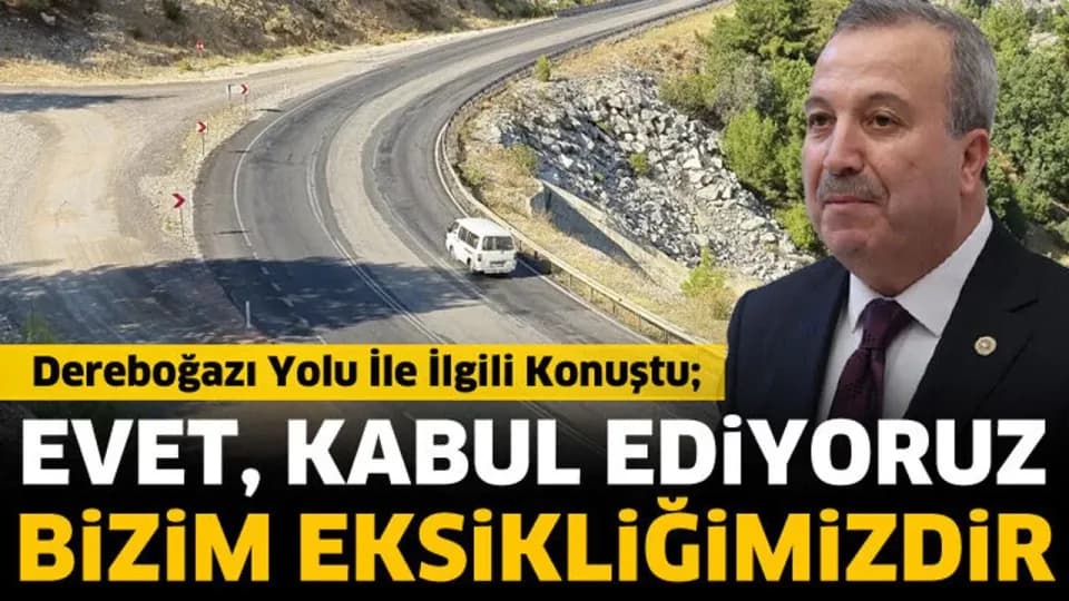 Dereboğazı Yolunda Büyük Müjde: Milletvekili Gökgöz'den Taahhüt görseli