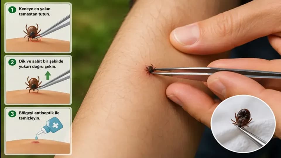 Kene Isırması Durumunda Yapılması Gerekenler: Uzmanlar Hayati Uyarı Yaptı görseli