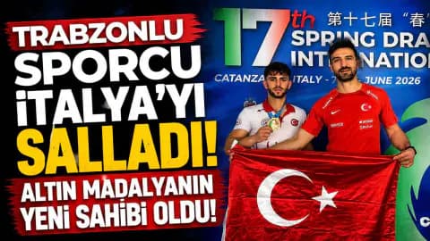 Trabzonlu Berkay Kerem Pulat İtalya'da Altın Madalya Kazandı