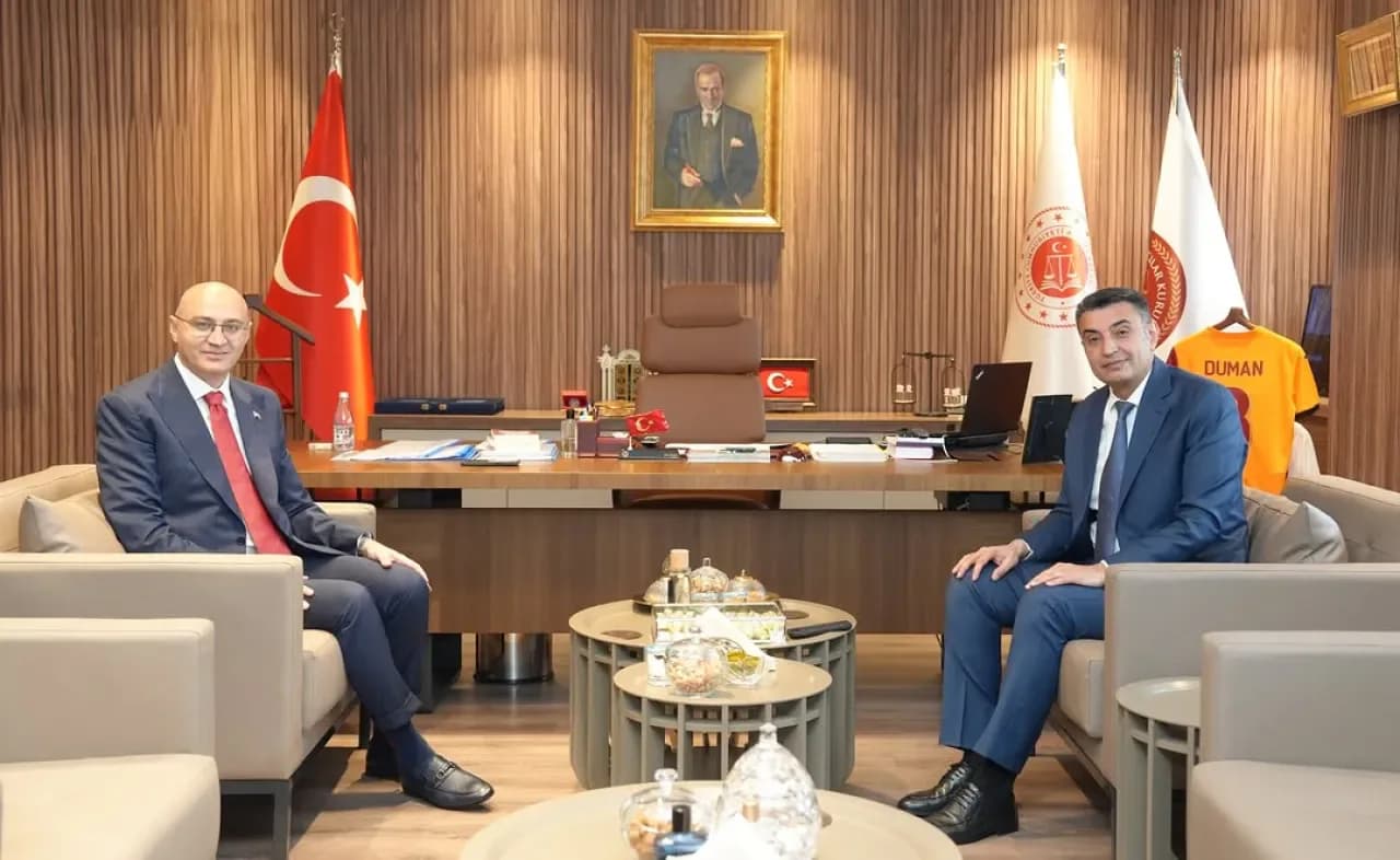Kağıthane Kaymakamı Kara, Eski Mesai Arkadaşını Makamında Ağırladı