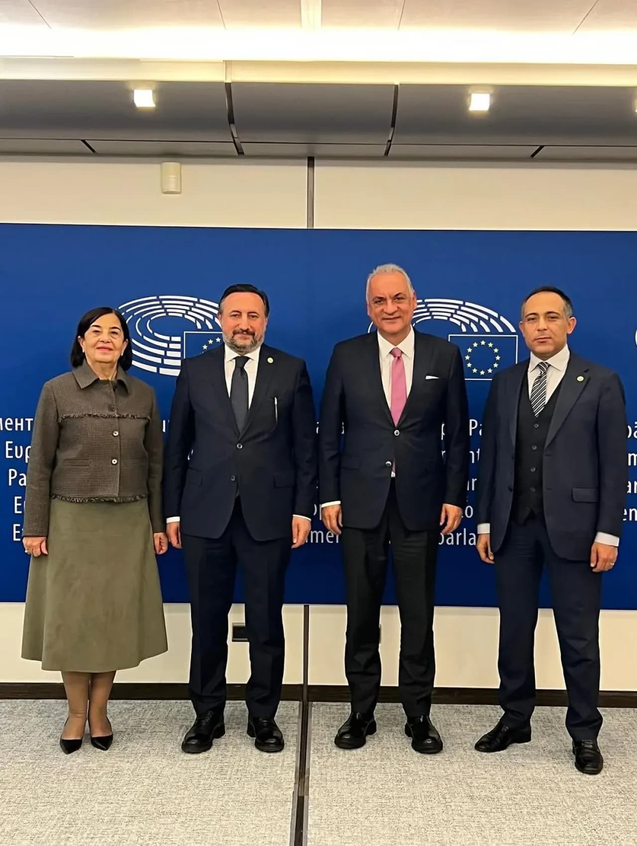 TBMM AB Karma Parlamento Komisyonu Heyeti Brüksel'de Avrupalı Meslektaşlarıyla Görüştü