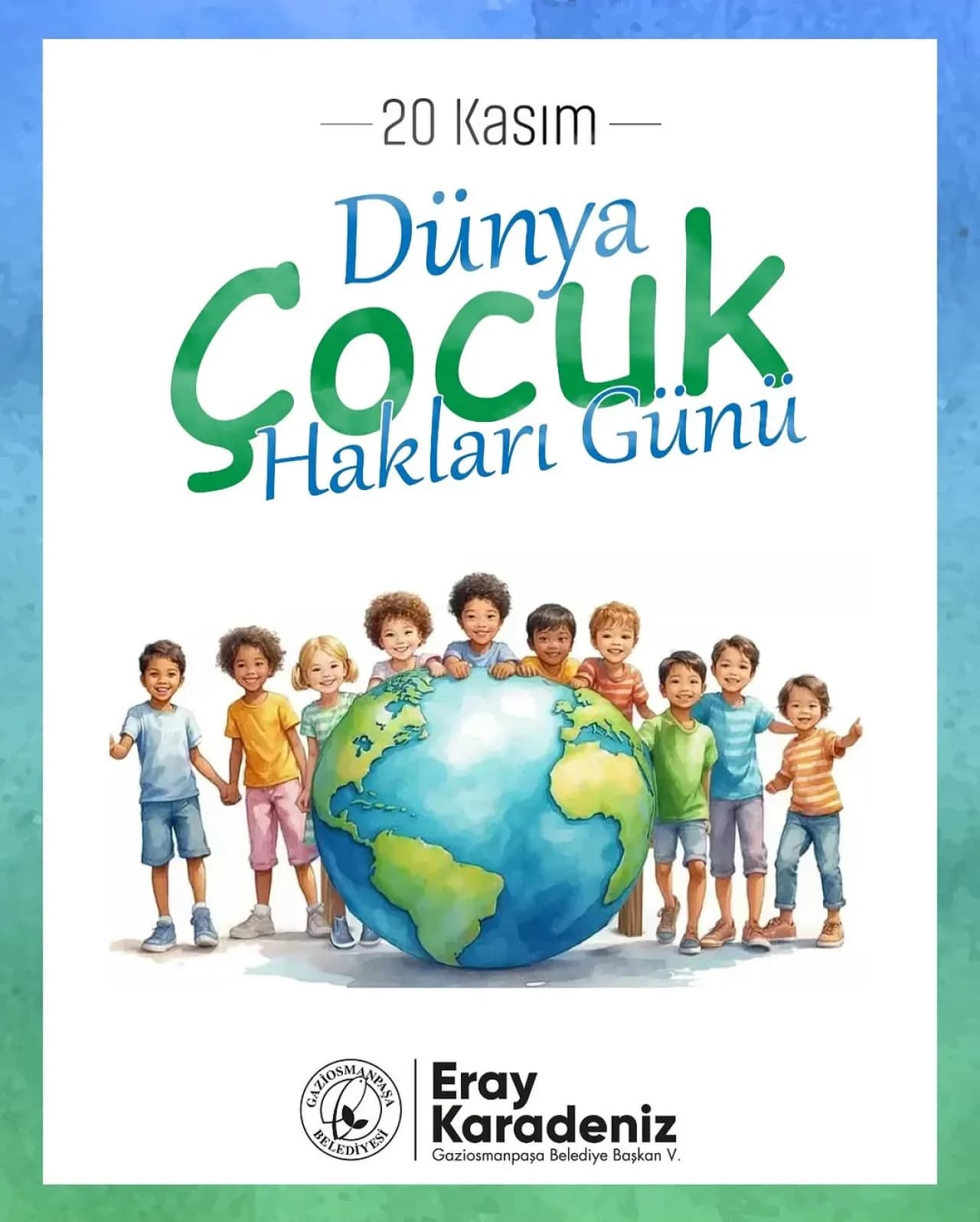 Gaziosmanpaşa Belediyesi, 20 Kasım Dünya Çocuk Hakları Günü'nü Kutladı
