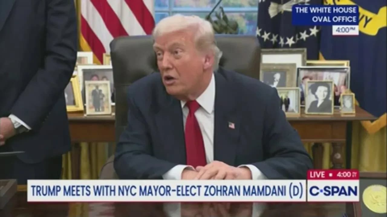 New York Belediye Başkanı Mamdani, Trump'a ABD'nin İsrail'e Verdiği Desteği Eleştirdi