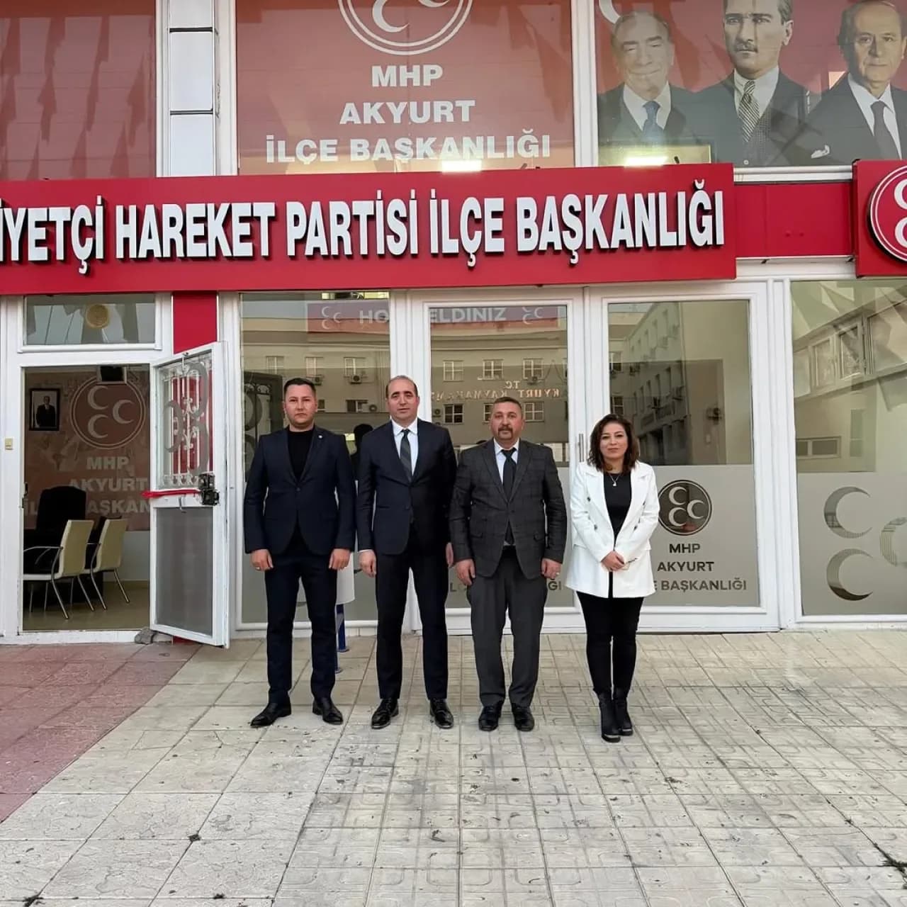 MHP Ankara İl Başkan Yardımcısı Kemal Doğan, Akyurt Esnaf Ziyaretlerine Katıldı