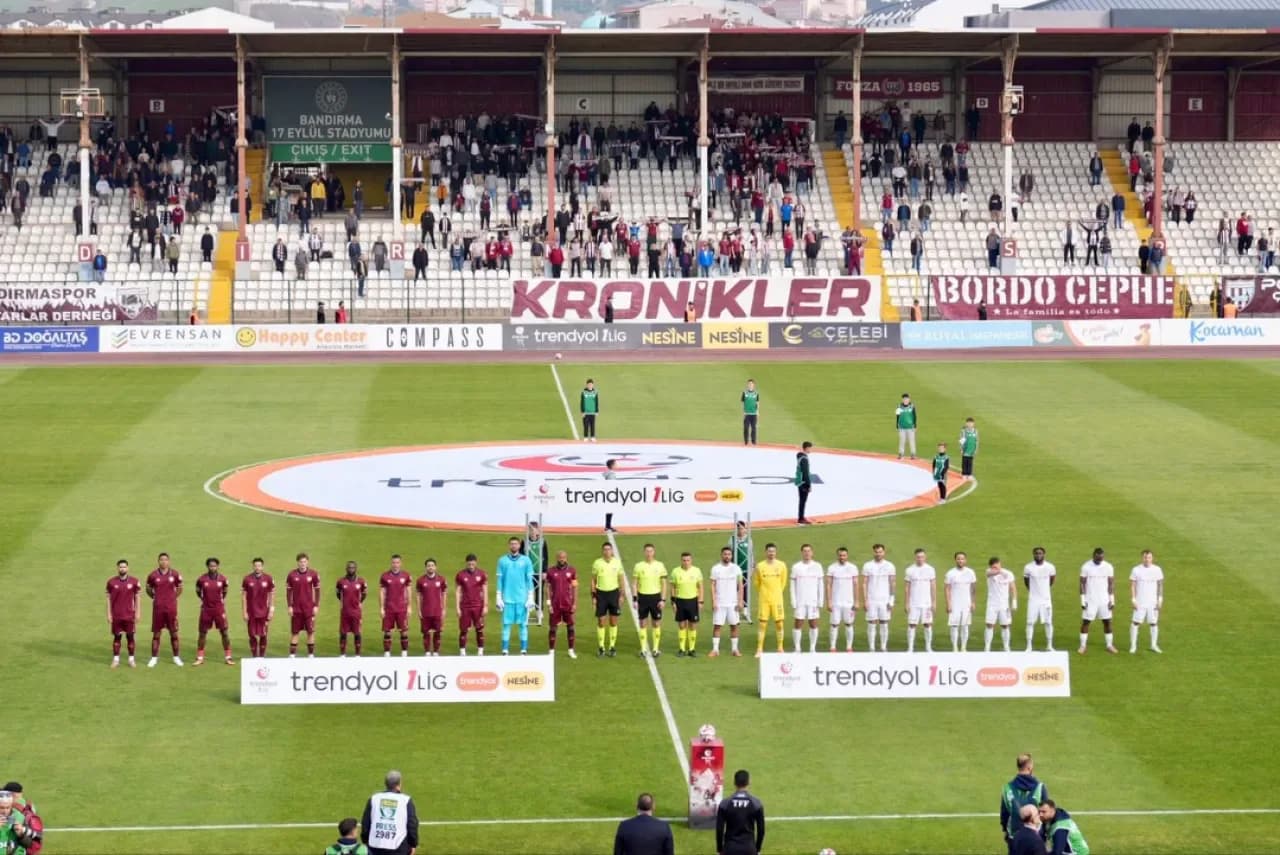 Bandırmaspor, Çorum FK Karşılaşmasına Hazırlanıyor Bandırmaspor, Çorum FK Karşılaşmasına Hazırlanıyor