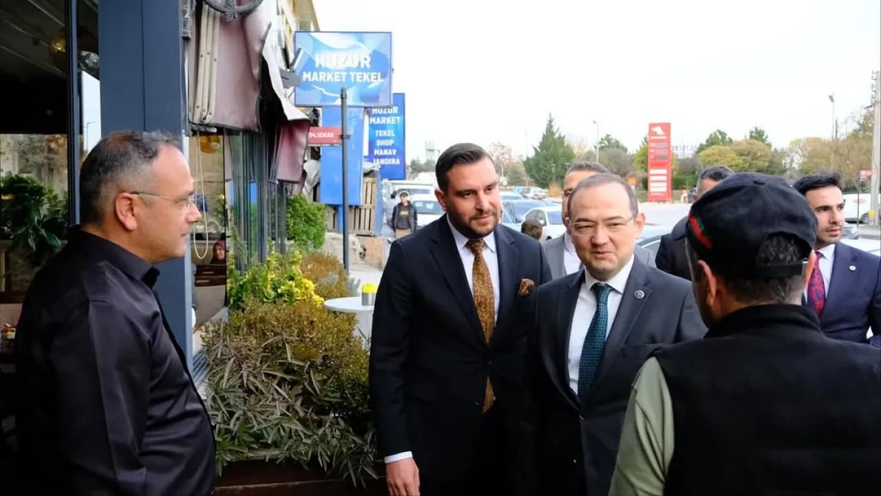 MHP Gölbaşı İlçe Teşkilatı, Karşıyaka Mahallesi Esnafını Ziyaret Etti MHP Gölbaşı İlçe Teşkilatı, Karşıyaka Mahallesi Esnafını Ziyaret Etti