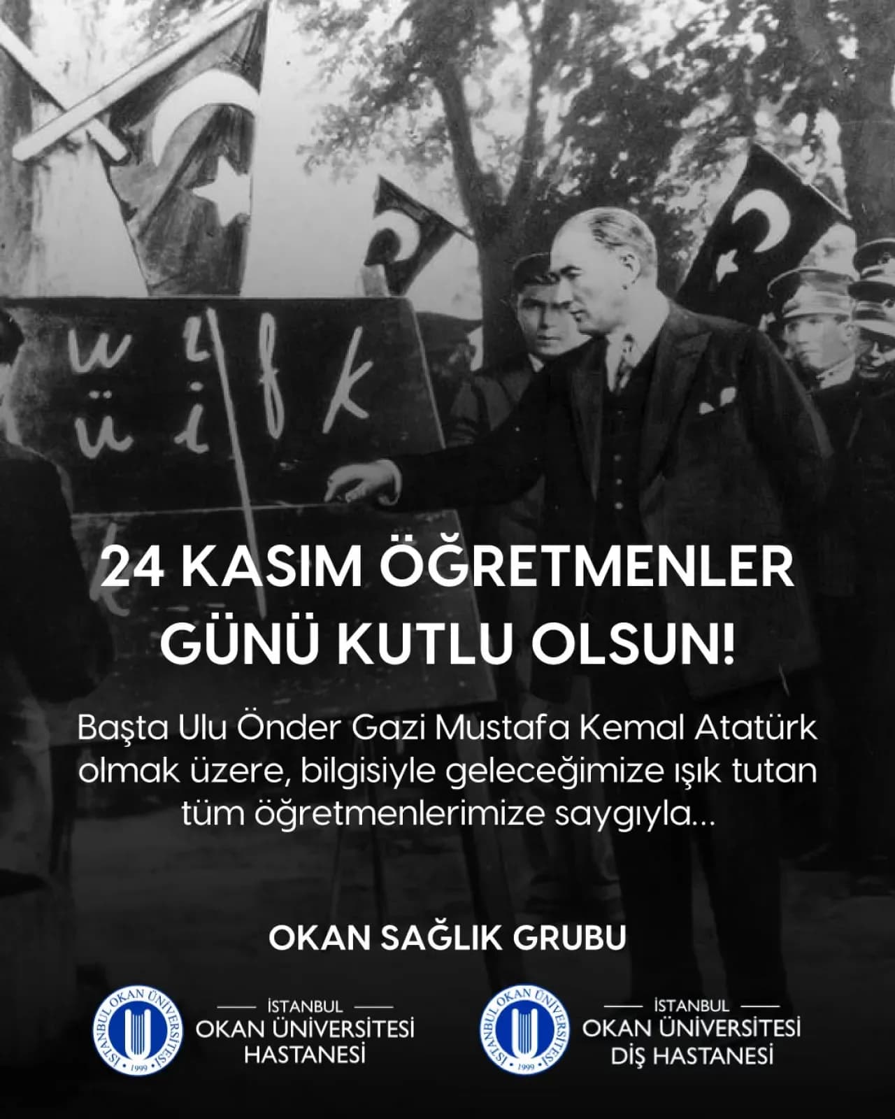 İstanbul Okan Üniversitesi Diş Hastanesi'nden Öğretmenler Günü Mesajı İstanbul Okan Üniversitesi Diş Hastanesi'nden Öğretmenler Günü Mesajı