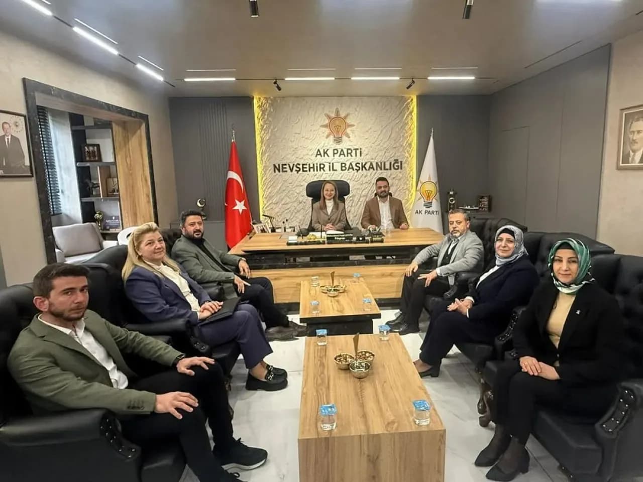 AK Parti Gaziantep Milletvekili Derya Bakbak, Nevşehir'de İstişarede Bulundu