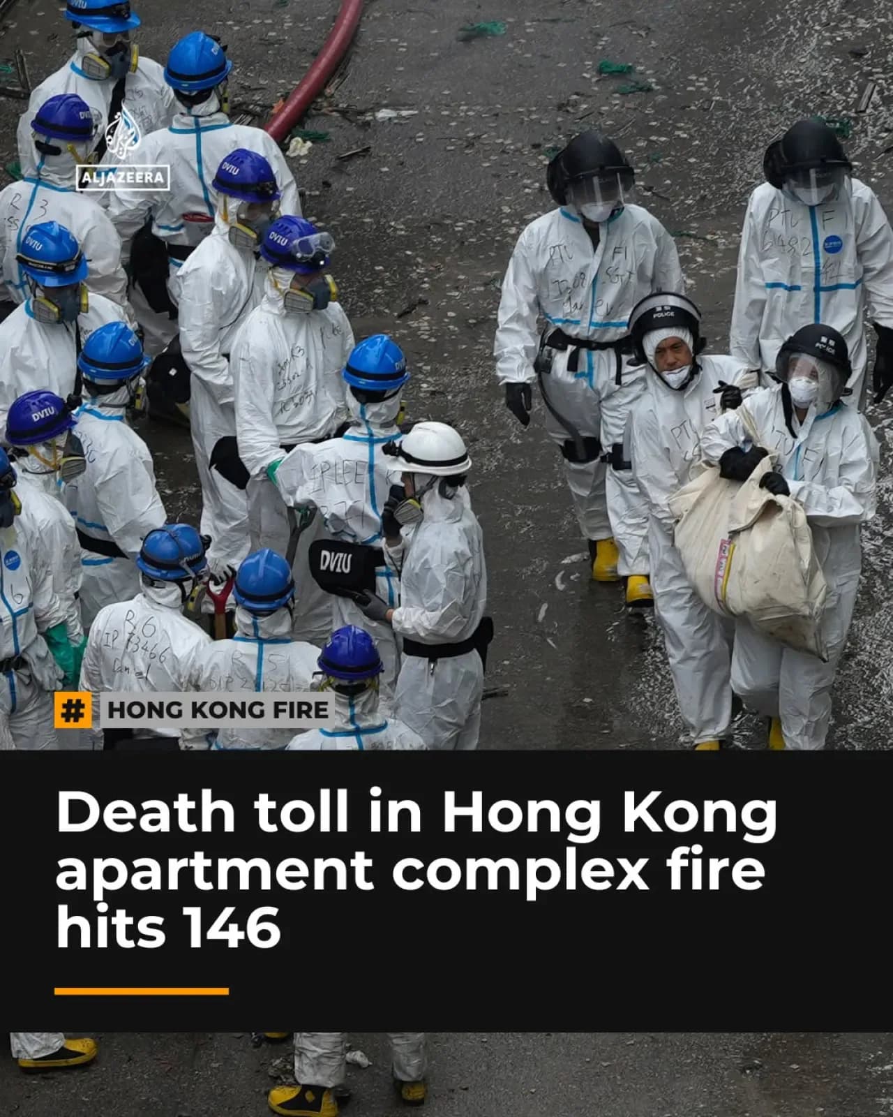 Hong Kong Yangın Felaketinde Ölü Sayısı 146'ya Yükseldi