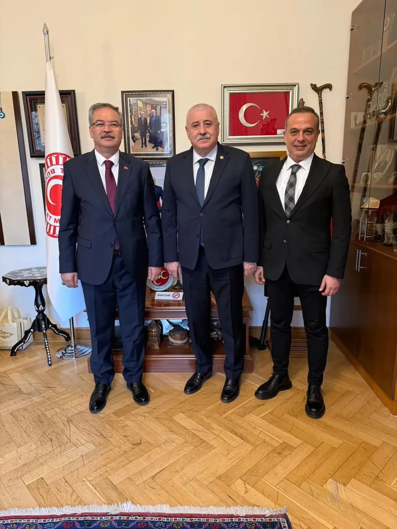 Gaziantep Milletvekili Sermet Atay, İl Milli Eğitim Müdürü'nü Ağırladı Gaziantep Milletvekili Sermet Atay, İl Milli Eğitim Müdürü'nü Ağırladı