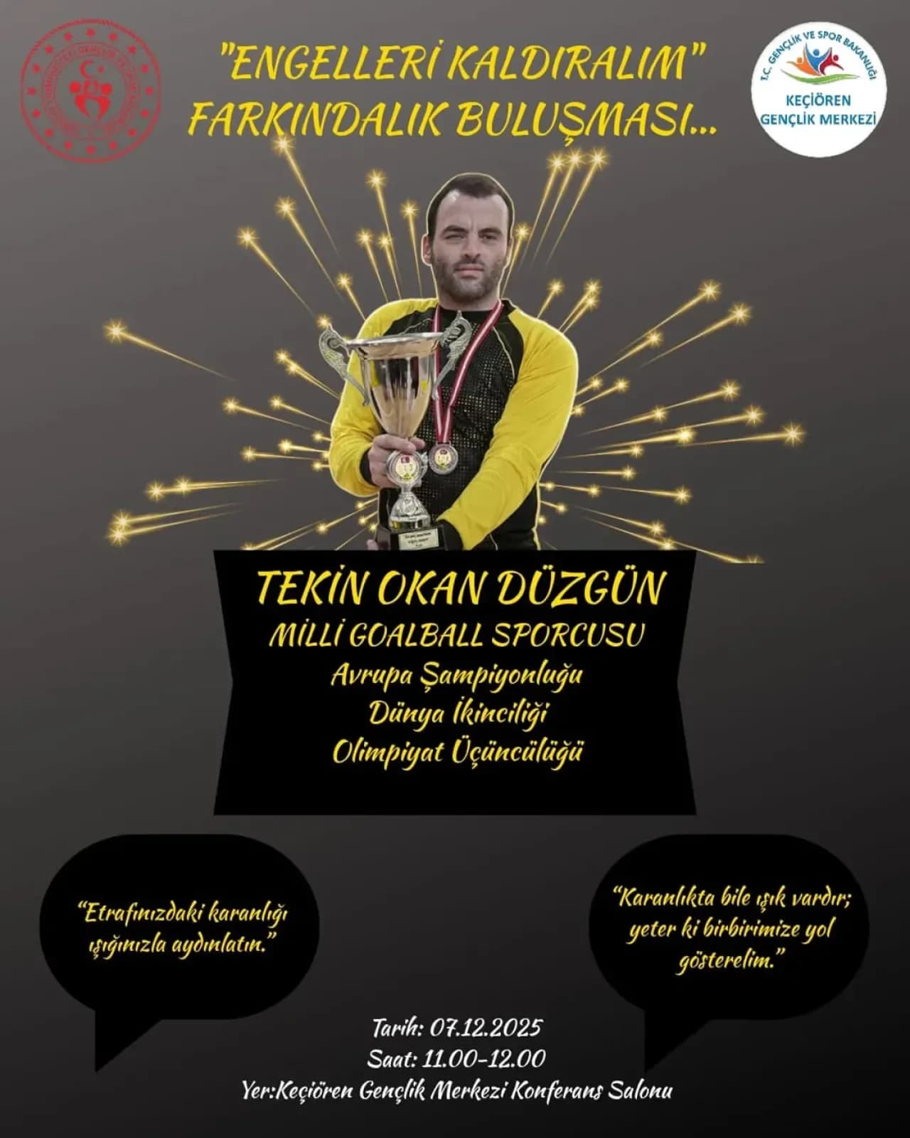 Keçiören'de Dünya Engelliler Günü'ne Özel Anlamlı Buluşma