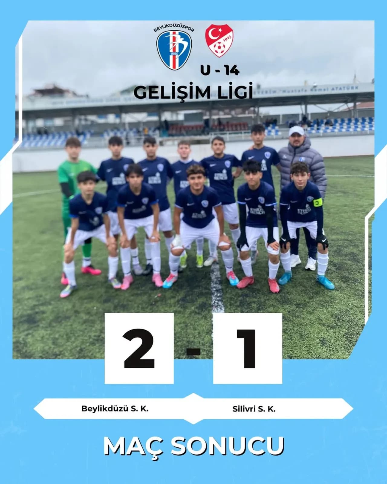 Beylikdüzü Spor Kulübü U14 Takımı Gelişim Ligi'nde Karşılaştı Beylikdüzü Spor Kulübü U14 Takımı Gelişim Ligi'nde Karşılaştı