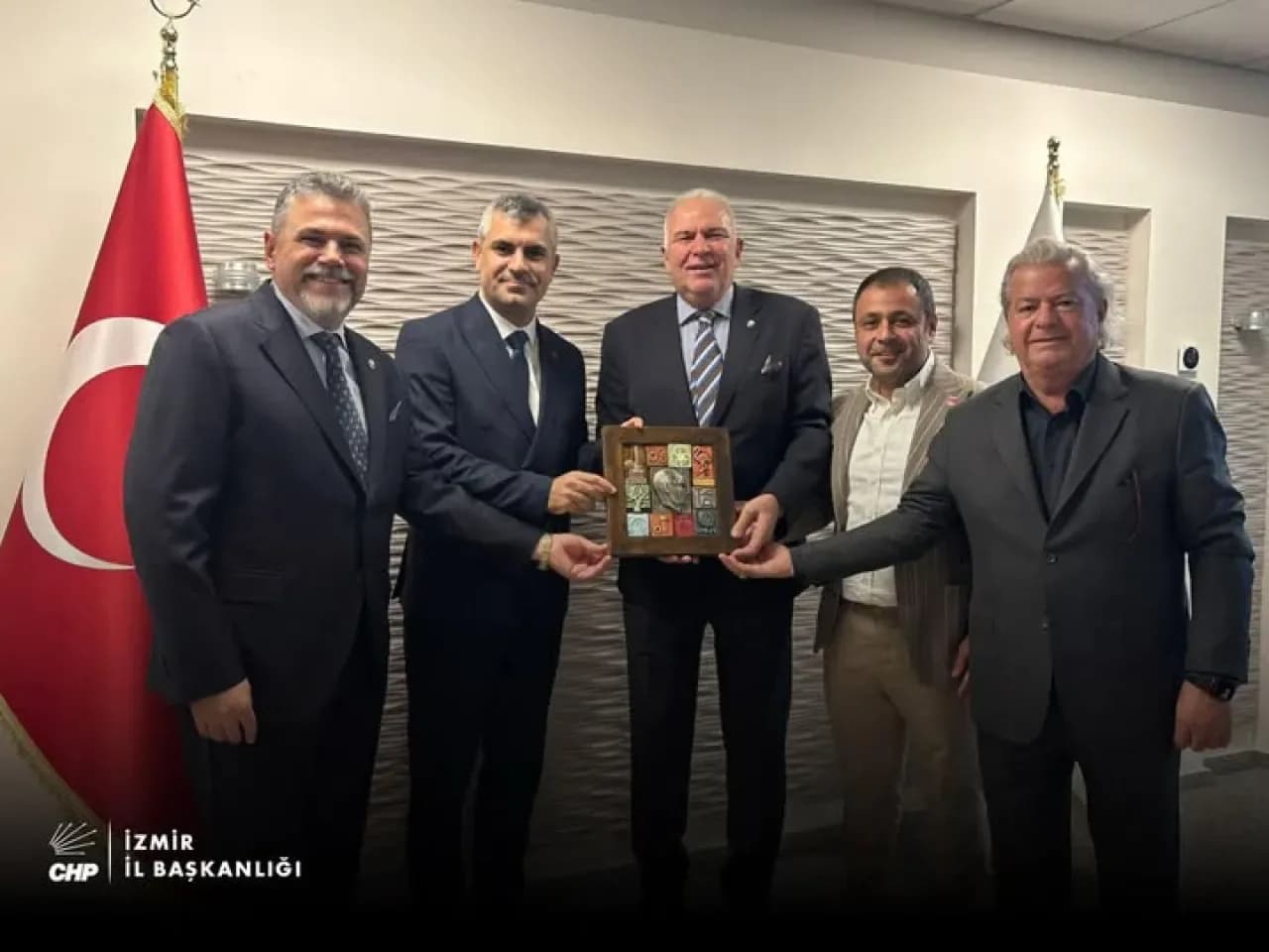 CHP İzmir İl Başkanlığı, İzmir Atatürk Organize Sanayi Bölgesi Yönetimi ile Buluştu