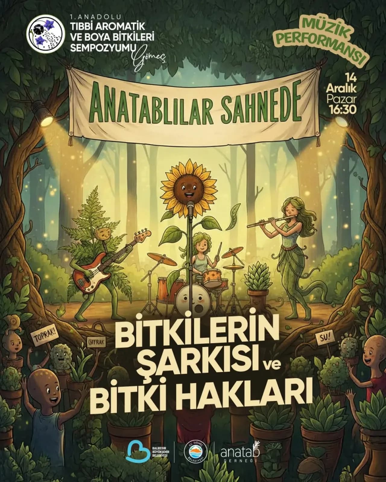 Gömeç'te Bitki Hakları Müzikle Buluşuyor: "Bitkilerin Şarkısı" Sahnelenecek Gömeç'te Bitki Hakları Müzikle Buluşuyor: "Bitkilerin Şarkısı" Sahnelenecek