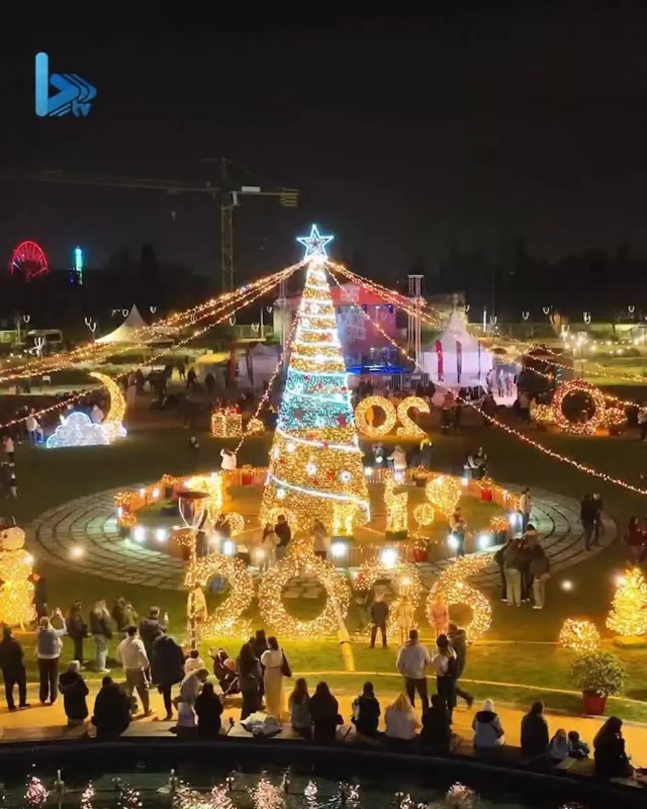 Bursalıların Yeni Yıl Meydanı Coşkusu: Yılbaşı Eğlencesi Başladı