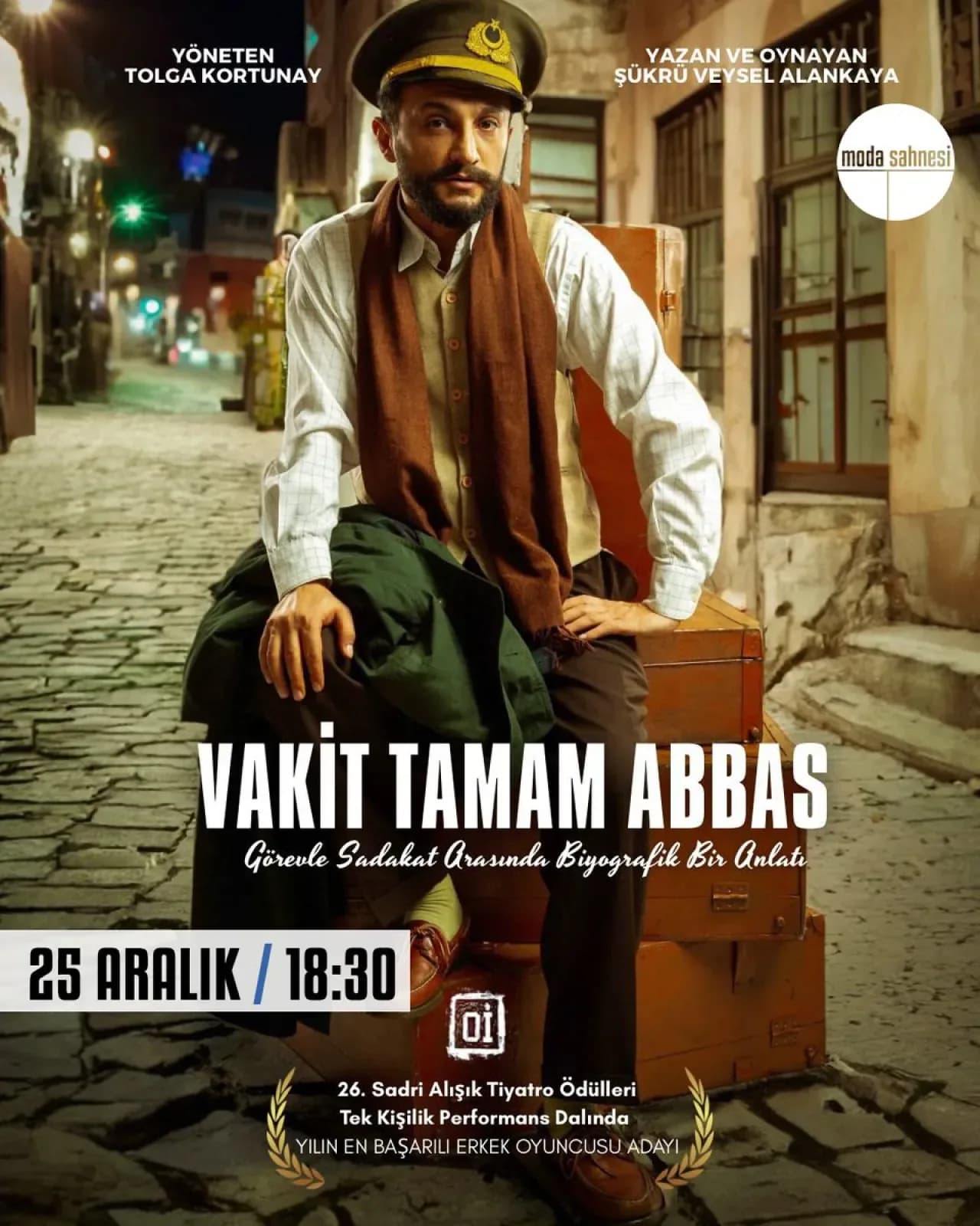 Vakit Tamam Abbas Tiyatro Oyunu Moda Sahnesi'nde Seyirciyle Buluşuyor