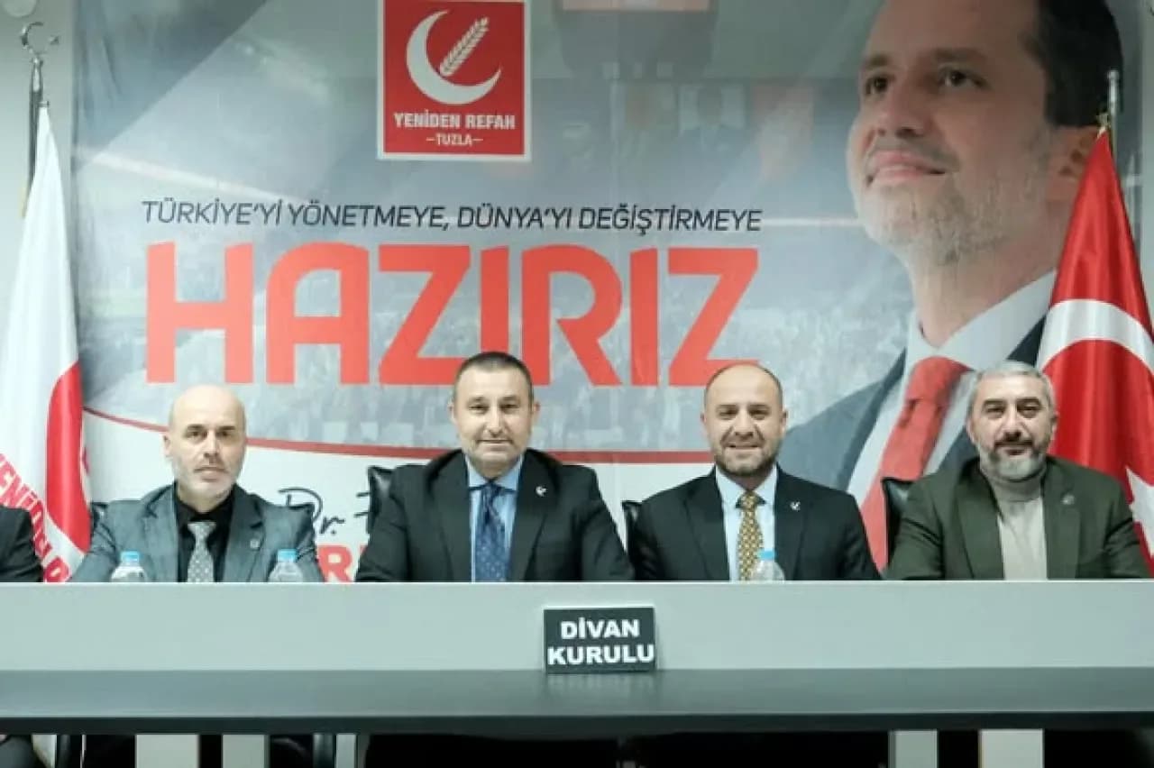 Yeniden Refah Partisi Tuzla İlçe Teşkilatını Ziyaret Etti