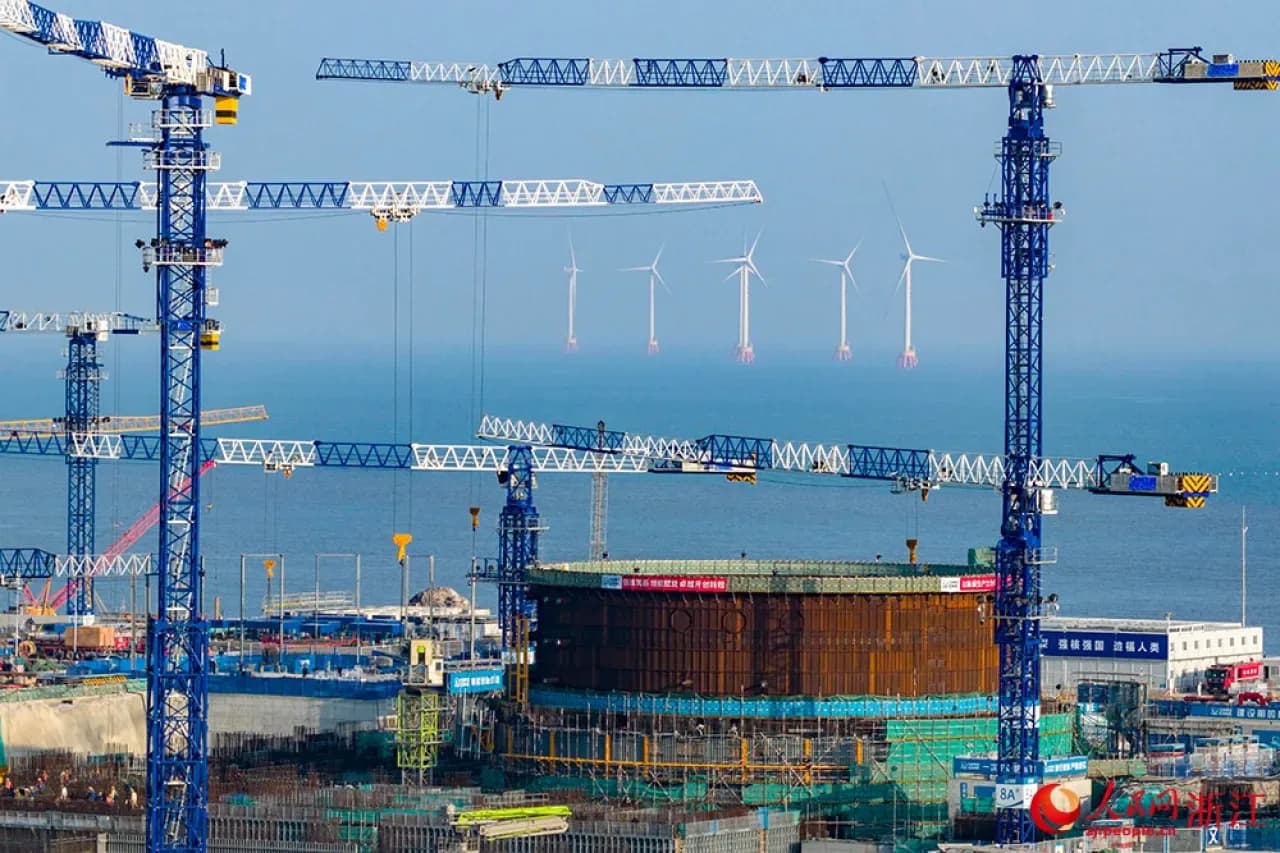 Çin, Jinqimen Nükleer Santrali İle Yıllık 55 Milyar kWh Elektrik Üretecek Çin, Jinqimen Nükleer Santrali İle Yıllık 55 Milyar kWh Elektrik Üretecek