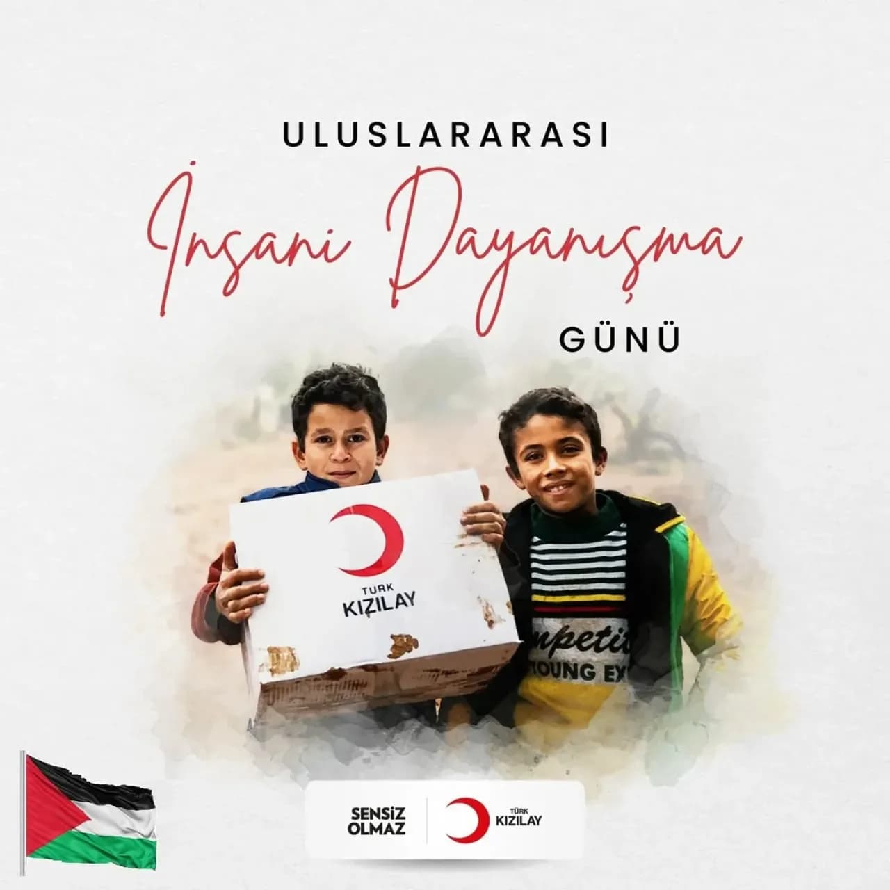 Türk Kızılay'ı, Uluslararası İnsani Dayanışma Günü'nde Birlik Mesajı Verdi Türk Kızılay'ı, Uluslararası İnsani Dayanışma Günü'nde Birlik Mesajı Verdi