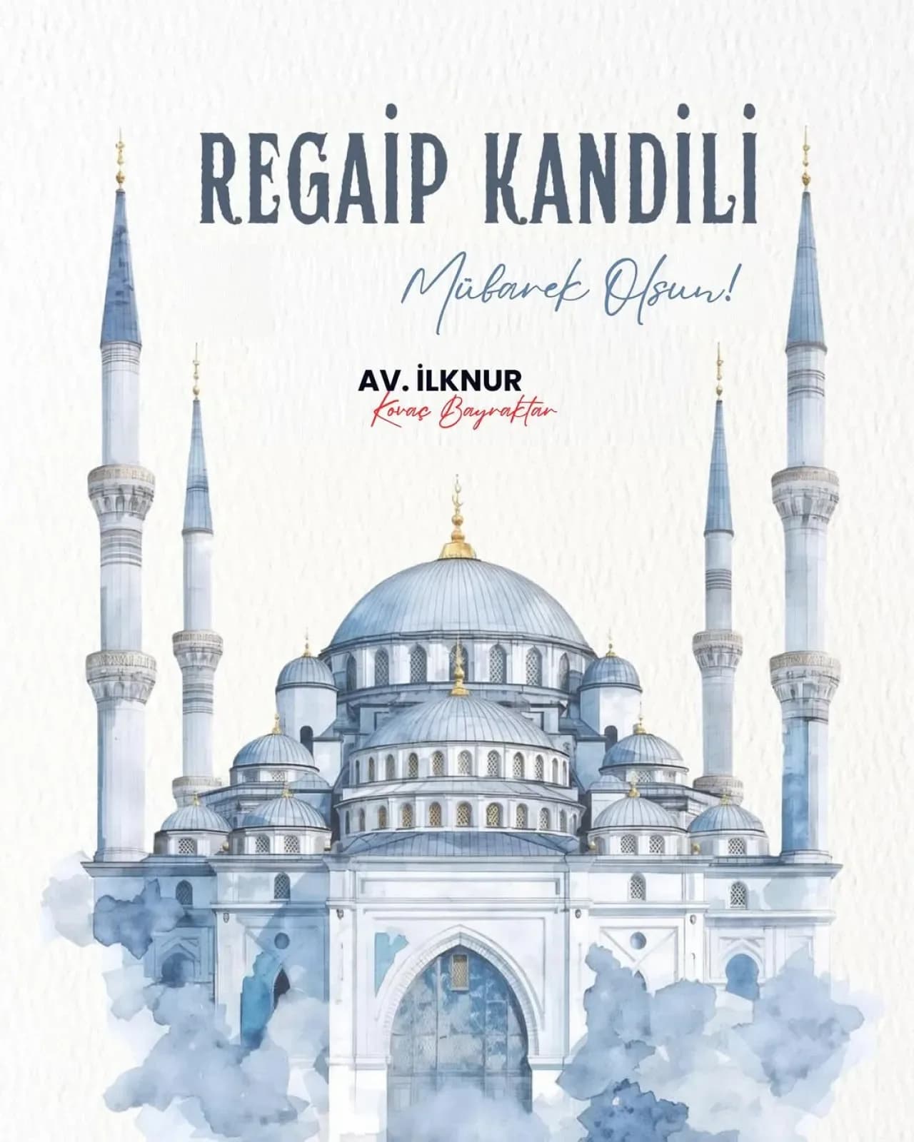 Bayrampaşa'da Regaib Kandili Mesajı: İlknur Kovaç Bayraktar'dan Huzur ve Birlik Temennisi Bayrampaşa'da Regaib Kandili Mesajı: İlknur Kovaç Bayraktar'dan Huzur ve Birlik Temennisi