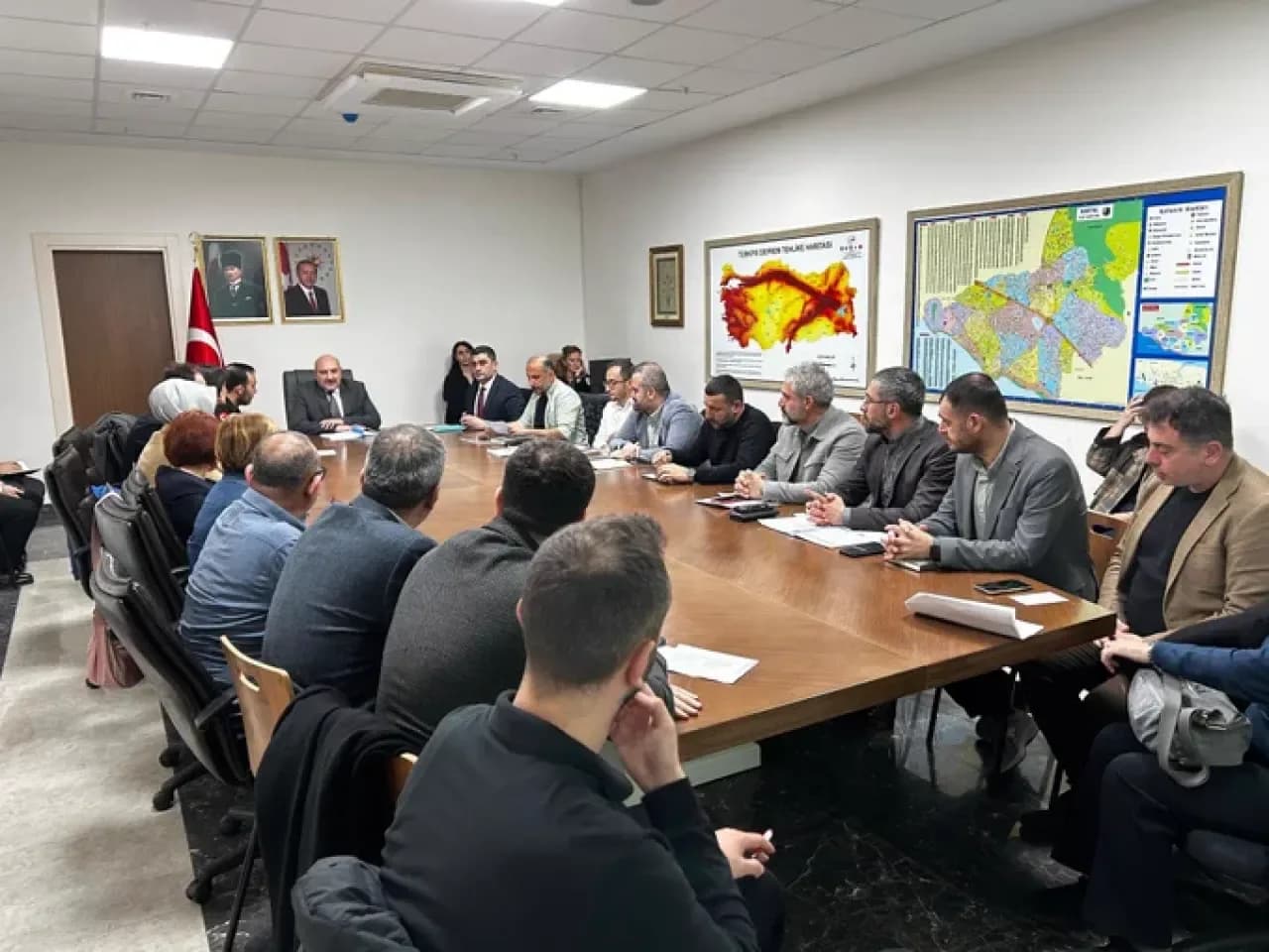 İstanbul Kartal'da Afet Risk Azaltma Planı (İRAP) Toplantısı Yapıldı