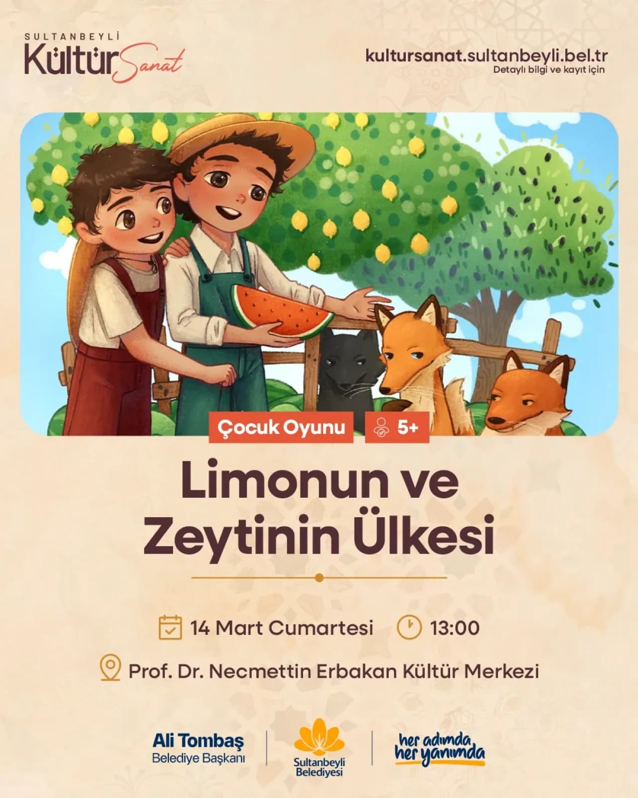 Sultanbeyli'de Çocuklar İçin Ücretsiz Tiyatro Şöleni! Sultanbeyli'de Çocuklar İçin Ücretsiz Tiyatro Şöleni!