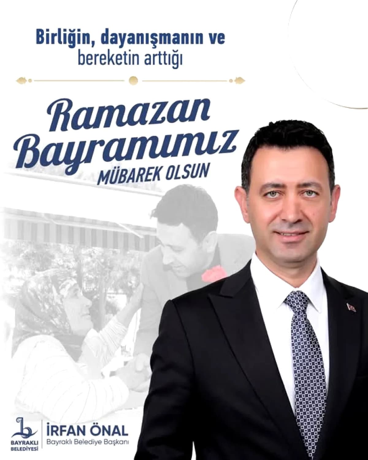 Bayraklı Belediyesi'nden Ramazan Bayramı Mesajı: "Birlik ve Dayanışma" Vurgusu Bayraklı Belediyesi'nden Ramazan Bayramı Mesajı: "Birlik ve Dayanışma" Vurgusu