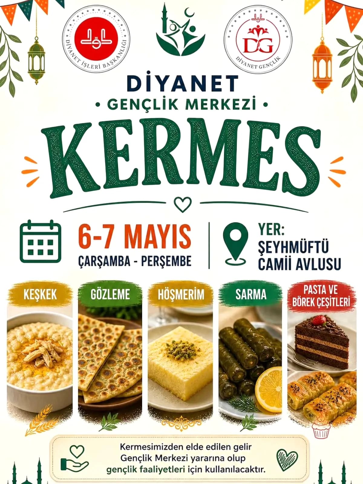 Gençlik Merkezi İçin Kermes Başlıyor Gençlik Merkezi İçin Kermes Başlıyor