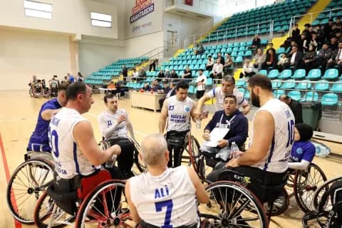 Bağcılar Tekerlekli Sandalye Basketbol Takımı, Şanlıurfa'yı 92-72 Mağlup Etti