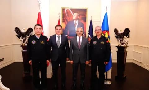 Jandarma Havacılık ile THK Arasında Stratejik İş Birliği Görüşmesi
