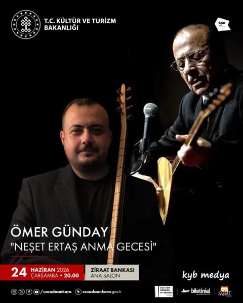 Neşet Ertaş Mirası Sahneye Taşınıyor: Ömer Günday ile Anlamlı Buluşma
