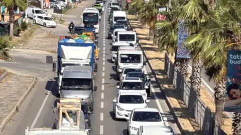 Kurban Bayramı'nda Bodrum'a 67 Bin Araç Girdi: Trafik Durma Noktasında