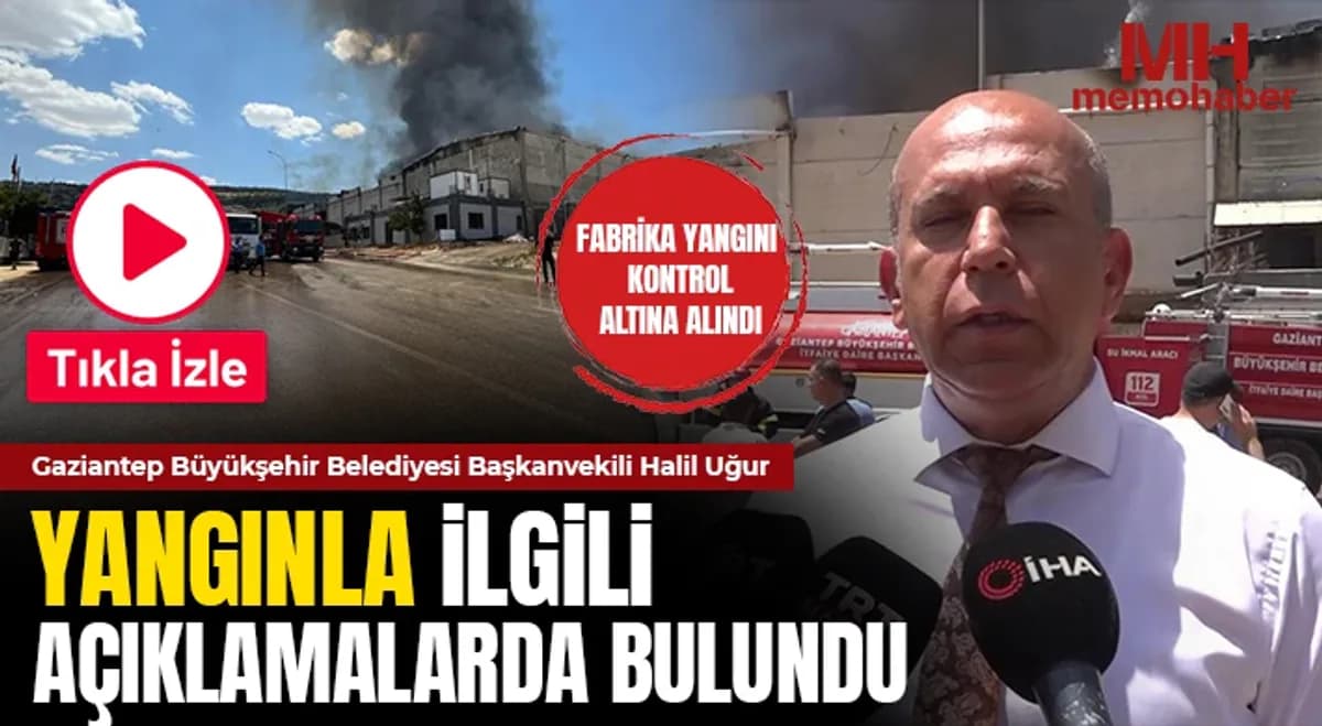 Gaziantep 5. OSB'de Dev Fabrika Yangını: 5 Saatlik Müdahale ile Kontrol Altına Alındı Gaziantep 5. OSB'de Dev Fabrika Yangını: 5 Saatlik Müdahale ile Kontrol Altına Alındı