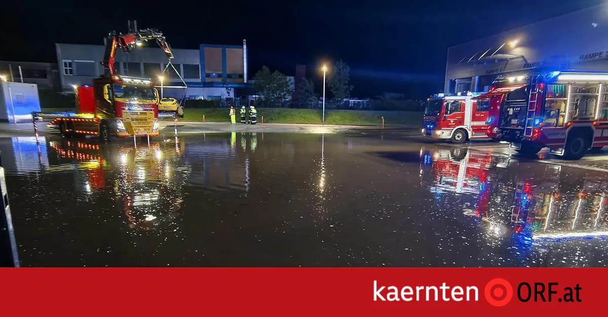 Avusturya'da Fırtına Kabusu: Kärnten Eyaleti Sel ve Su Baskınlarıyla Sarsıldı Avusturya'da Fırtına Kabusu: Kärnten Eyaleti Sel ve Su Baskınlarıyla Sarsıldı
