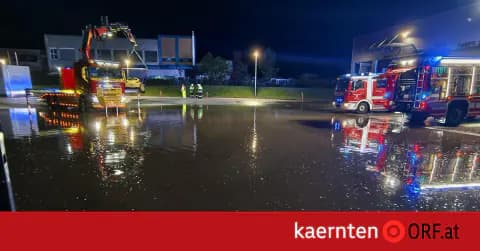 Avusturya'da Fırtına Kabusu: Kärnten Eyaleti Sel ve Su Baskınlarıyla Sarsıldı