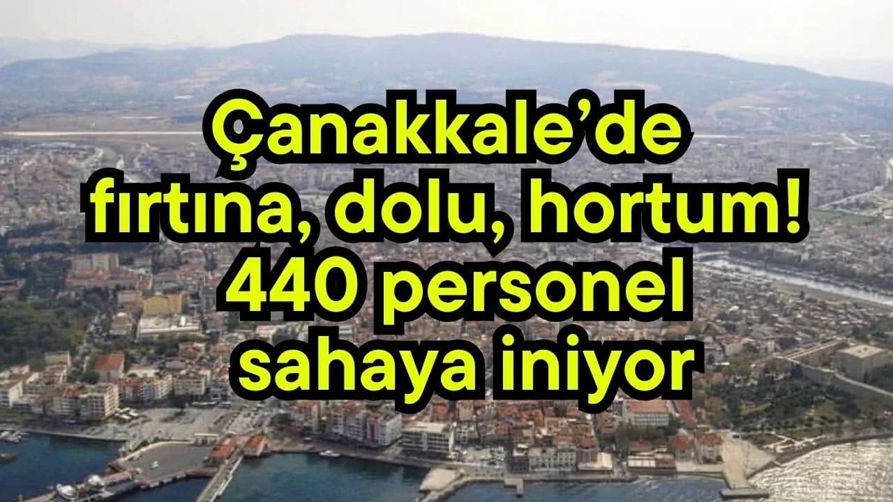 Çanakkale'de Dev Afet Tatbikatı: 10 Farklı Senaryo ile Yarın Sahaya İniliyor Çanakkale'de Dev Afet Tatbikatı: 10 Farklı Senaryo ile Yarın Sahaya İniliyor