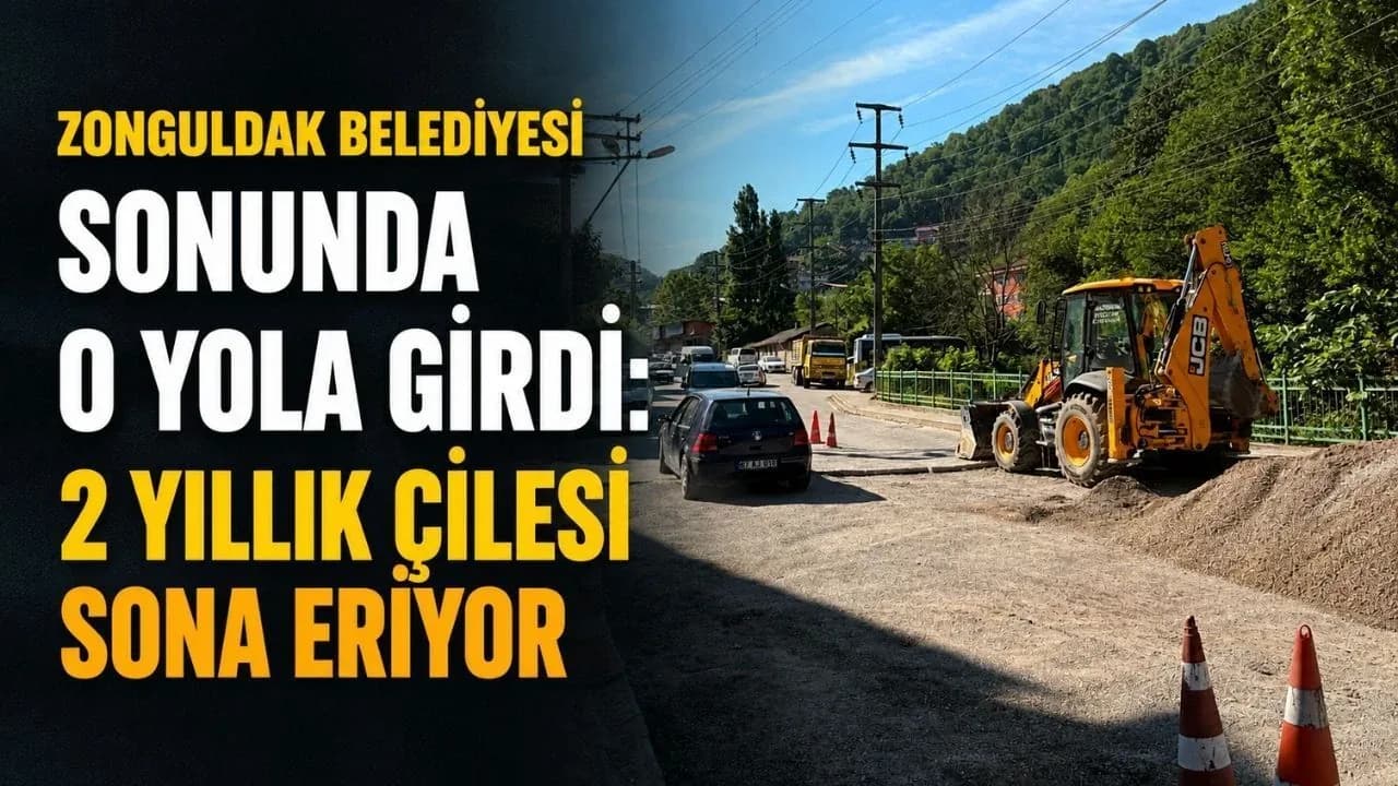 Zonguldak Çaydamar Mahallesi'nde 2 yıldır süren yol sorunu için düğmeye basıldı Zonguldak Çaydamar Mahallesi'nde 2 yıldır süren yol sorunu için düğmeye basıldı