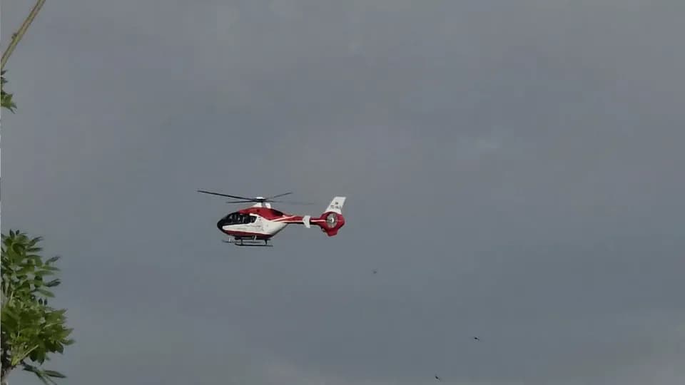 Van'da Zamanla Yarış: Kalp Krizi Geçiren Hasta Helikopterle Kurtarıldı görseli