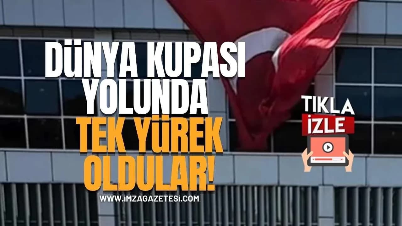 Zonguldak'tan A Milli Takım'a Anlamlı Destek: Dünya Kupası Yolu İçin Tek Yürek
