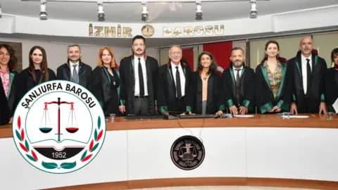 Şanlıurfa Barosu'ndan Sert Tepki: 'Hukuki Faaliyetler Kriminalize Edilemez'