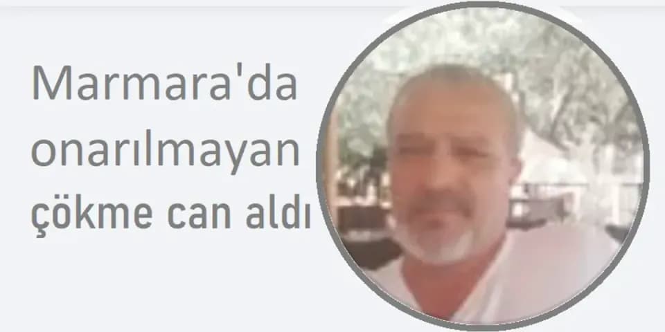 Marmara'da Lodosun Yarattığı Çukur Can Aldı: Kaybolan Emekli Bulundu görseli