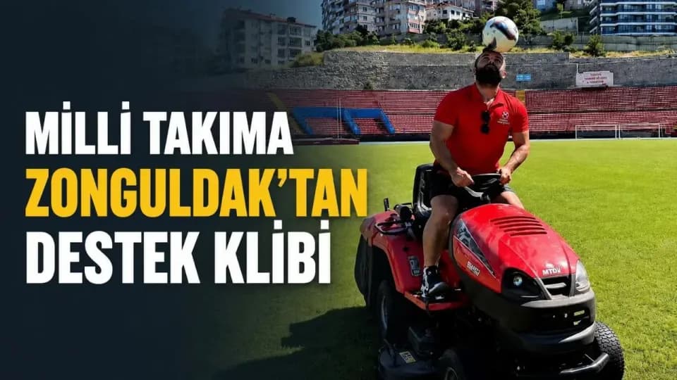 Zonguldak'tan Milli Takıma Dev Destek: 2026 Dünya Kupası Heyecanı Klibe Yansıdı görseli