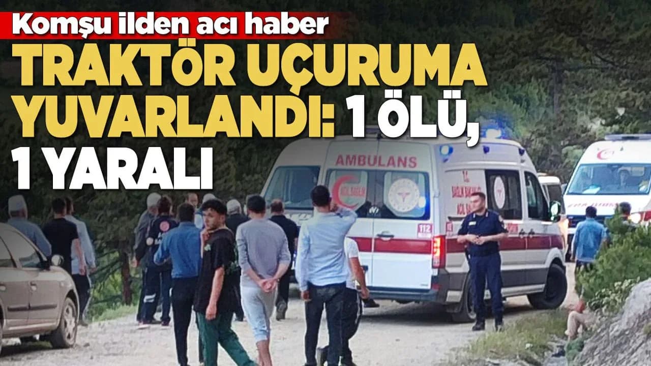 Vezirköprü'de Traktör Kazası: 1 Ölü, 1 Yaralı