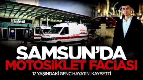 Samsun Vezirköprü'de Motosiklet Kazası: 17 Yaşındaki Umut Güner Yaşamını Yitirdi