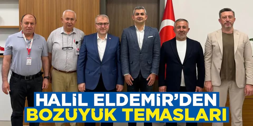 AK Parti Bilecik Milletvekili Halil Eldemir Bozüyük'te Saha Çalışmalarına Çıktı görseli