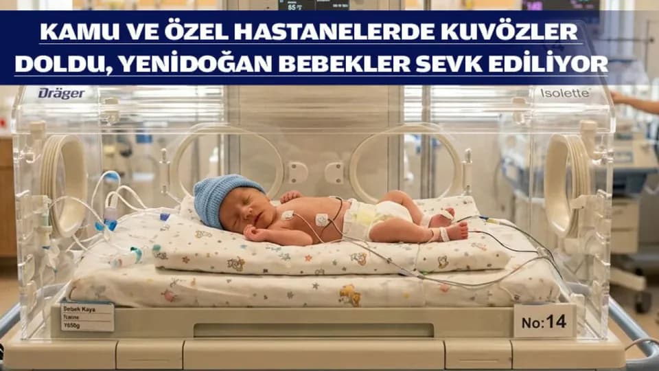 Batman'da Kuvöz Krizi: Yeni Doğan Bebekler Başka İllere Sevk Ediliyor görseli