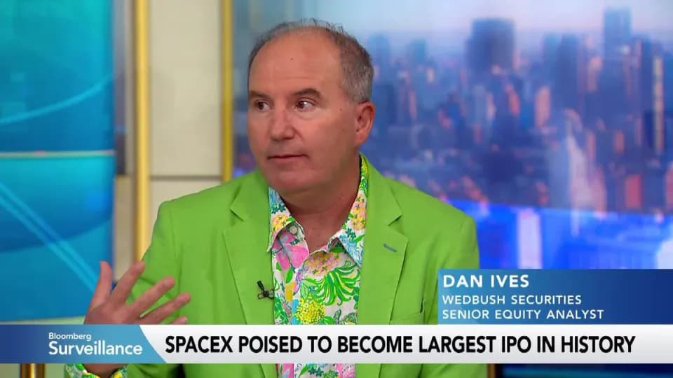 SpaceX Halka Arzı Teknoloji Hisselerini Nasıl Etkiler? Dan Ives'ten Kritik Analiz görseli