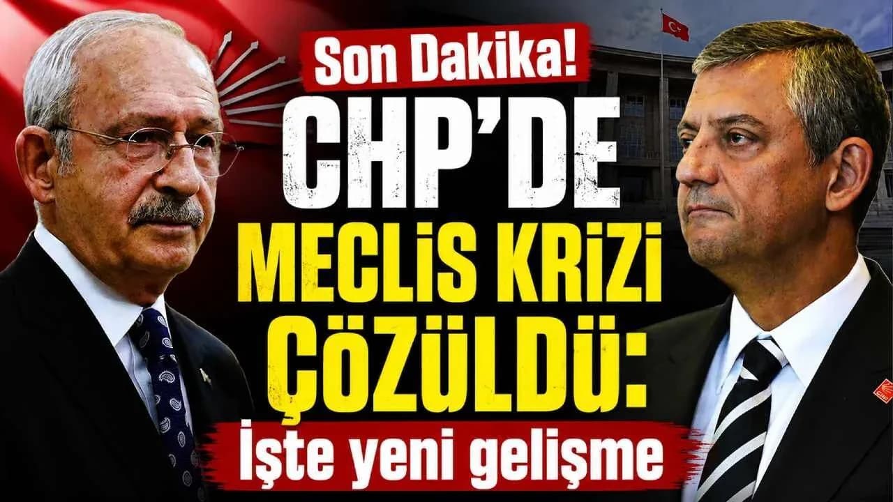 CHP'de Kritik Grup Toplantısı: Kılıçdaroğlu'ndan Beklenen Karar Geldi CHP'de Kritik Grup Toplantısı: Kılıçdaroğlu'ndan Beklenen Karar Geldi
