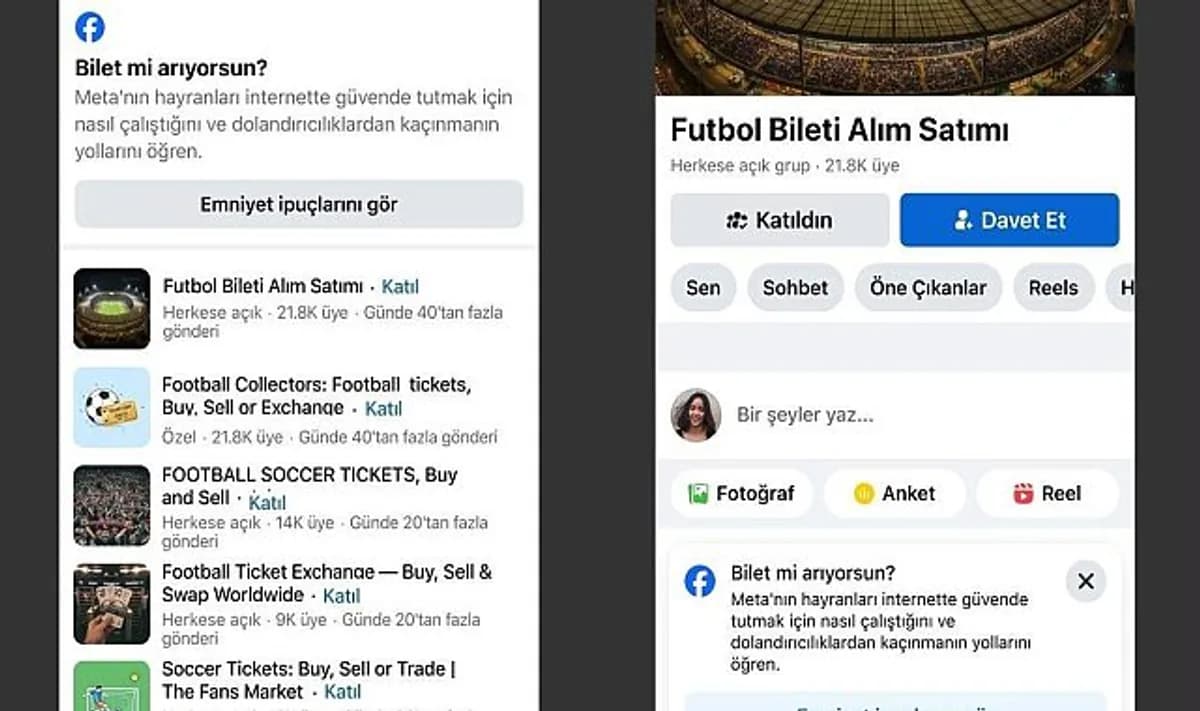 2026 Dünya Kupası'nda Bilet Dolandırıcılığına Karşı Meta'dan Kritik Önlemler 2026 Dünya Kupası'nda Bilet Dolandırıcılığına Karşı Meta'dan Kritik Önlemler