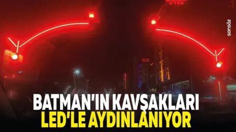 Batman'da Trafik Güvenliği Modernleşiyor: 12 Kritik Kavşak LED'lendi